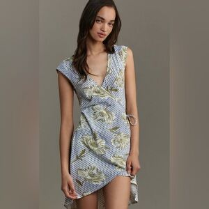 Anthropologie V Neck Dress